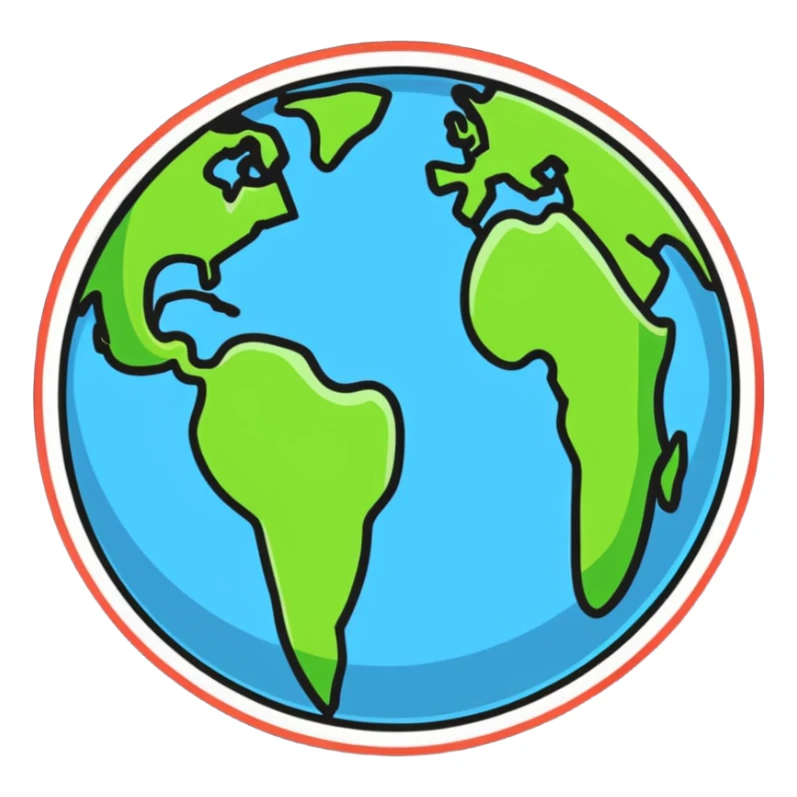 global news agency sticker