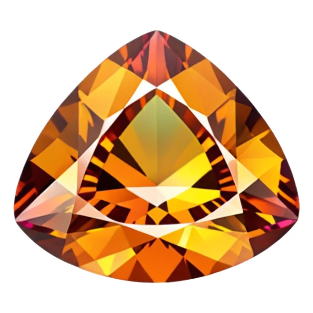 A mystic fire topaz natural cut sticker