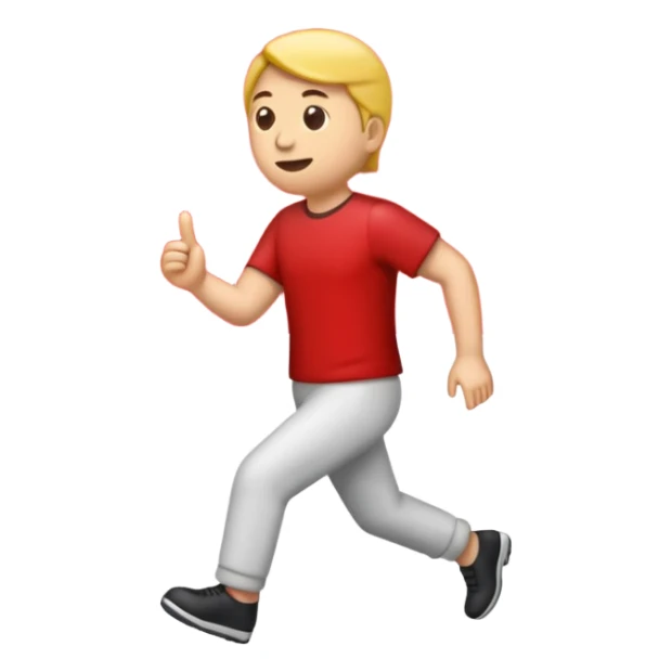 uma placa de transito de proibido com um emoji de um homem andando sticker