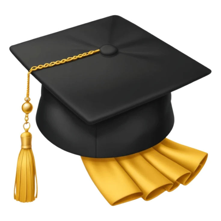 Necesito un gorro de una egresada de la universidad sticker