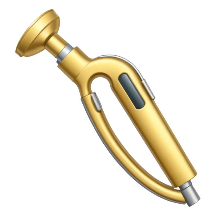 Mac or Miller laryngoscope golden  sticker