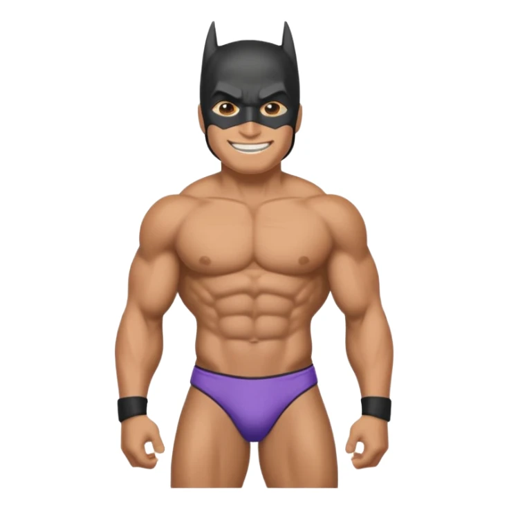 Batman in a bikini  sticker