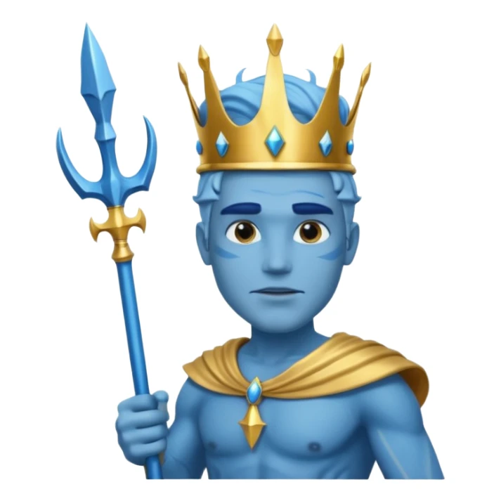 atlantis man OF THE SEA sticker