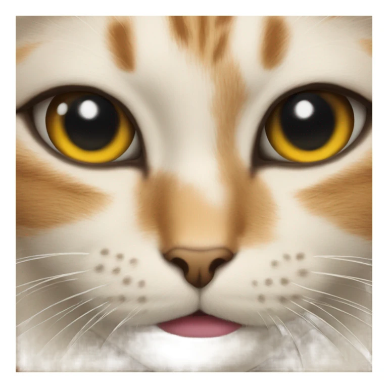 Cat doing its makeup sticker