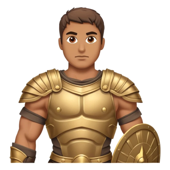 greek warrior sticker