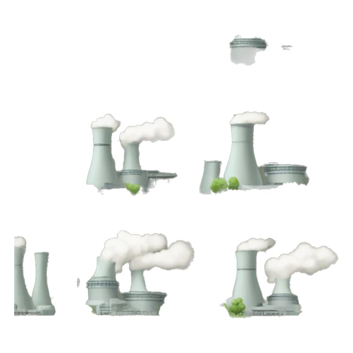 beautiful nuclear power plant sticker