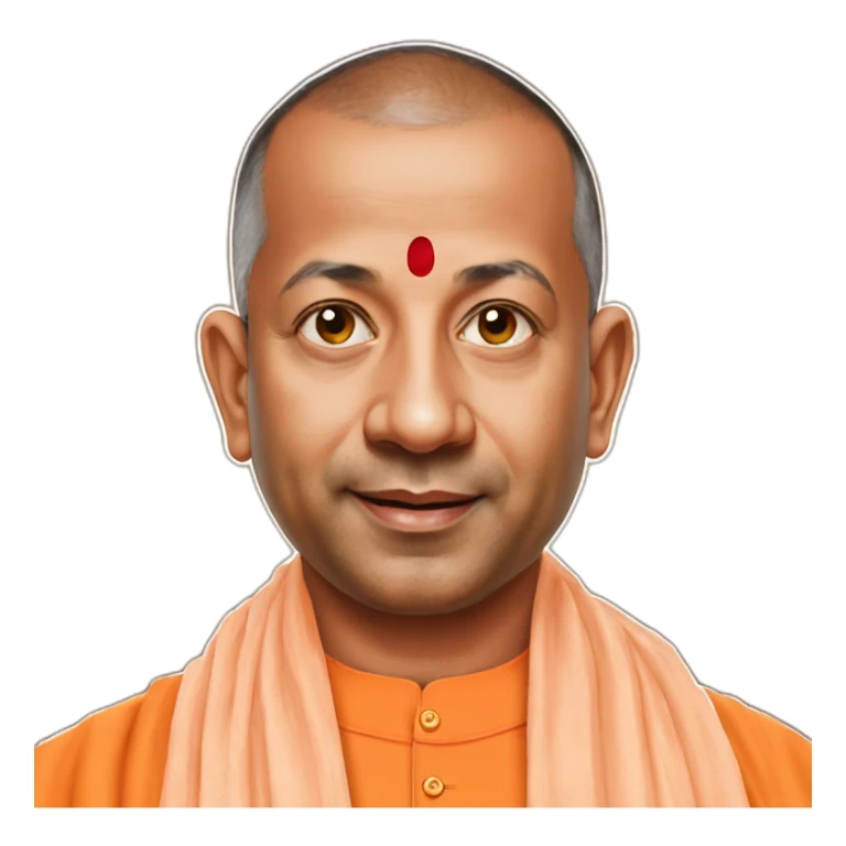 Yogi Adityanath CM of Uttar Pradesh  sticker