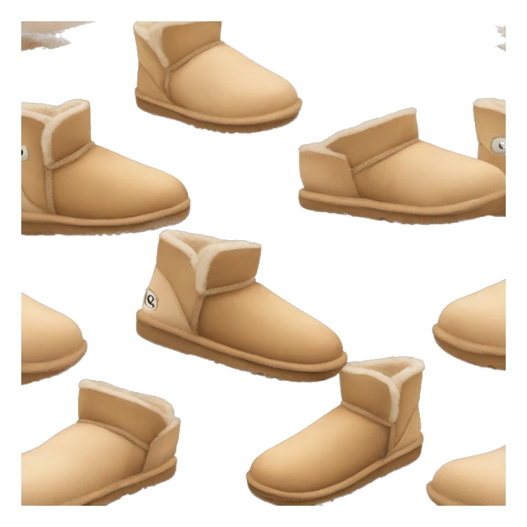 Ugg slipers sticker