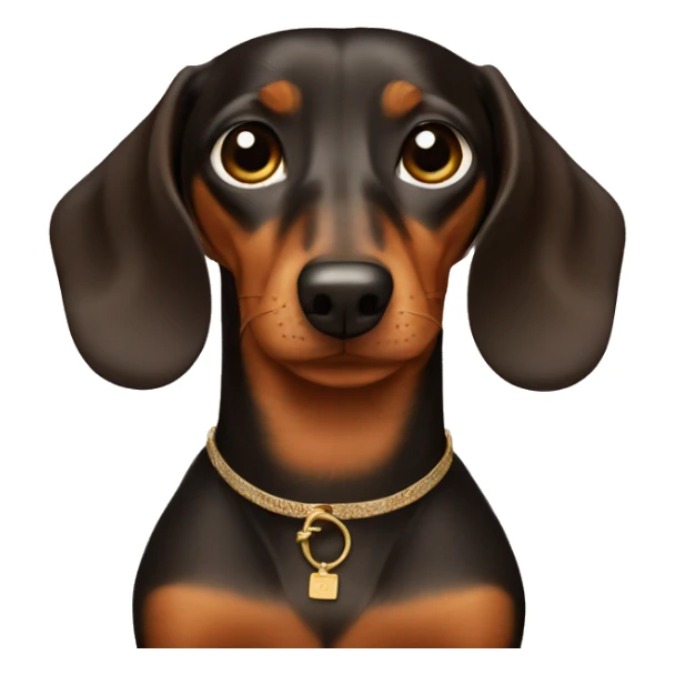 dachshund Fendi sticker