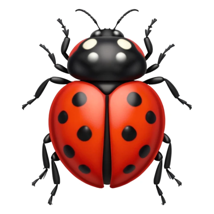 ladybird emoji sticker