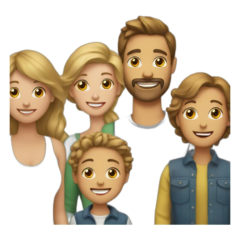 familie sticker