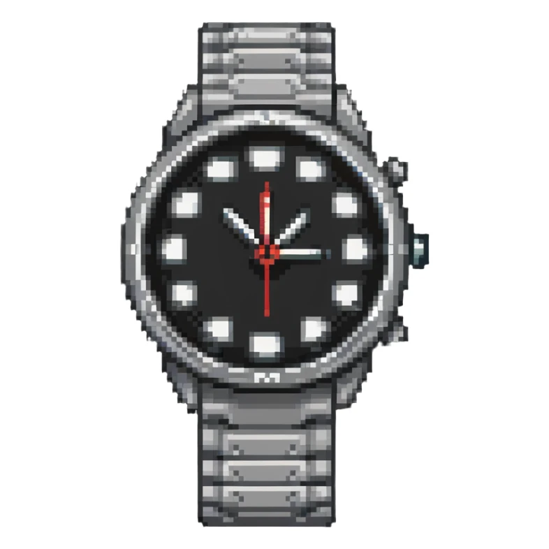 classic telephone under a wristwatch sticker
