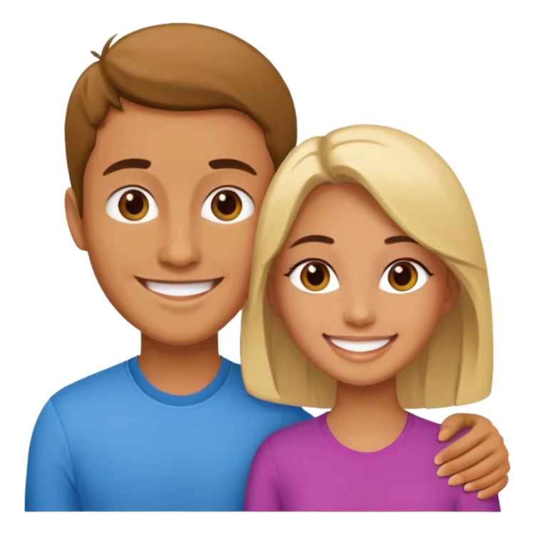 Nic and Olandria from Love Island USA sticker