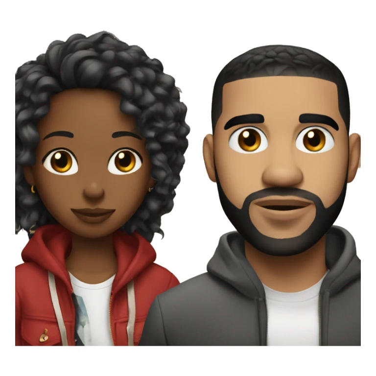 Yeat and drake in the studio sticker