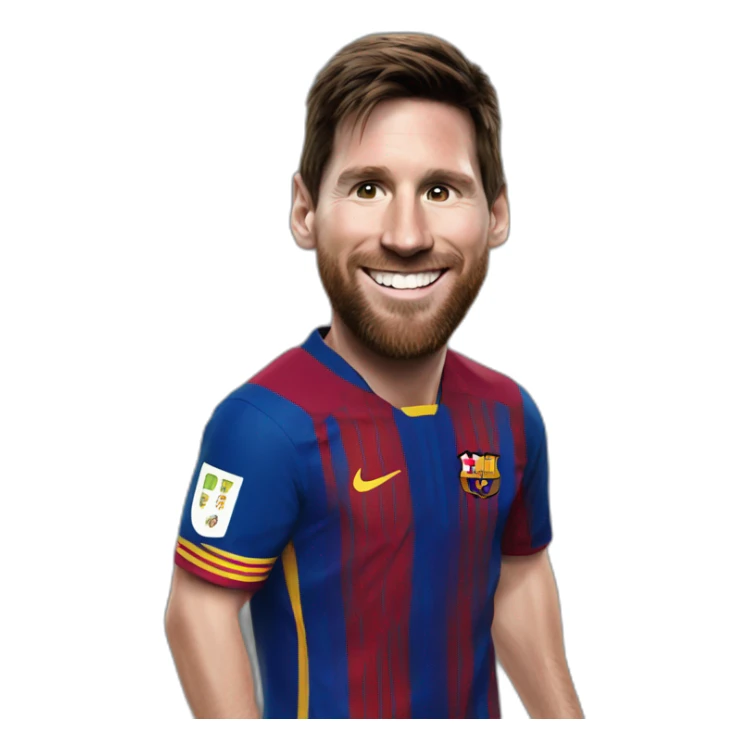 Happy-messi sticker