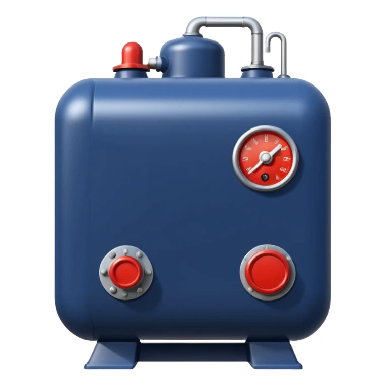 navy blue boiler modern detailed sticker