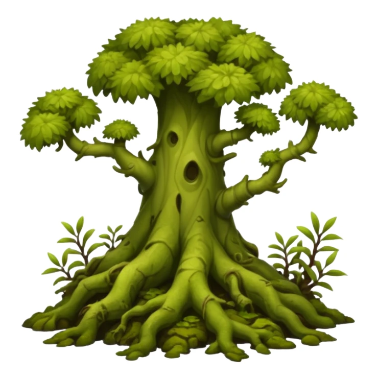 Swamp shrubs and stubs and nubs sticker