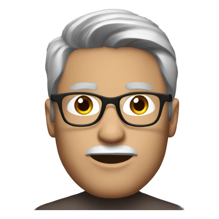 white finance bro, patagonia, brown hair thrown back, grey glasses sticker