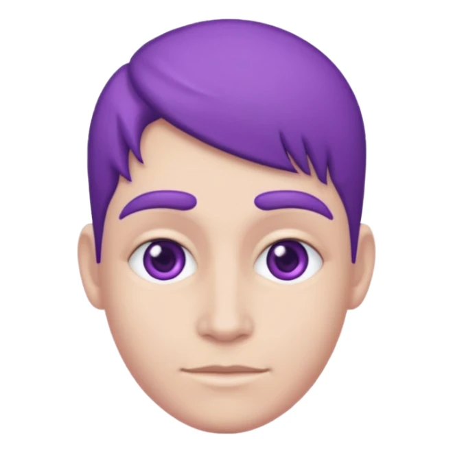 purple person sticker