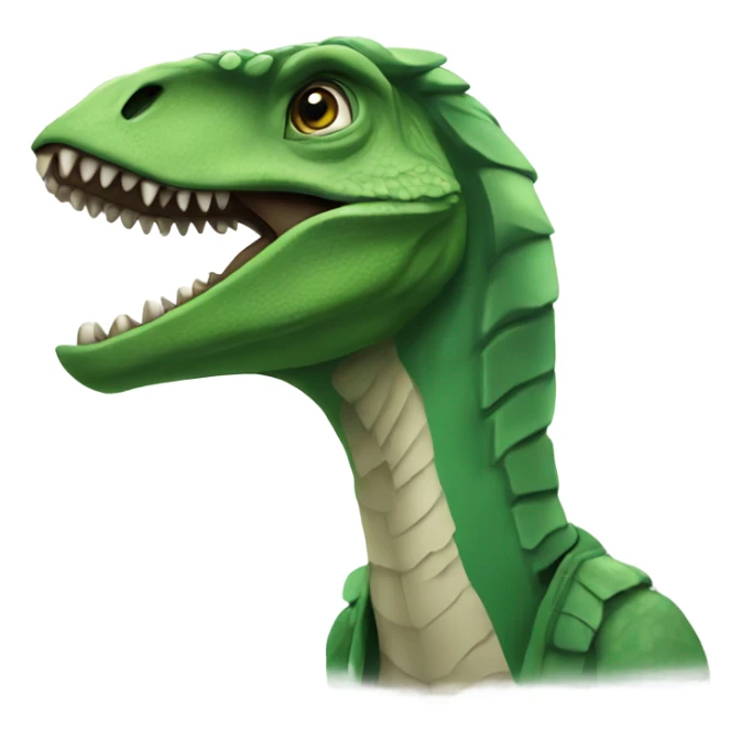 green velociraptor that is entrepreneurial and that says Fullness Global sticker