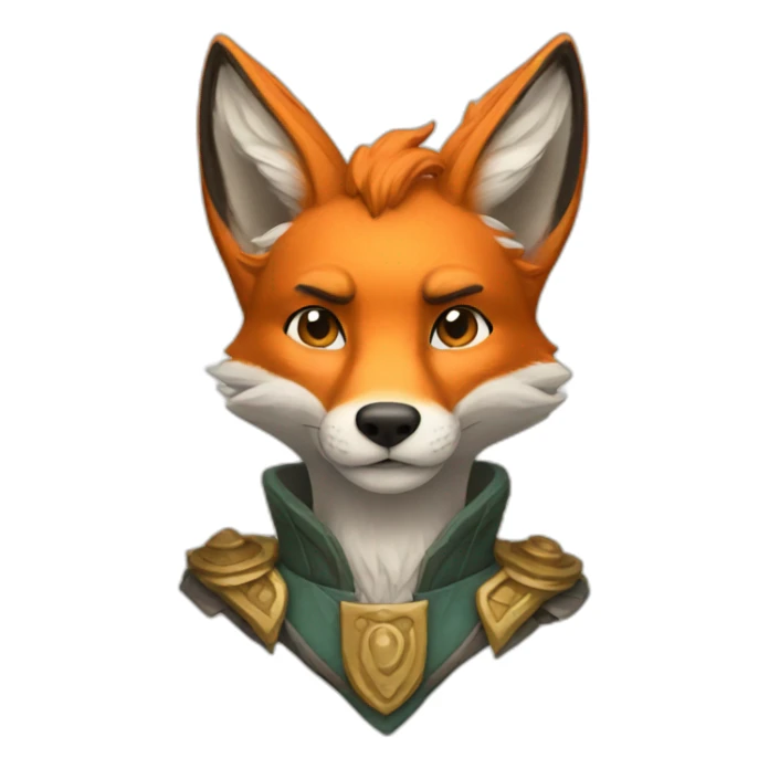 fox king sticker