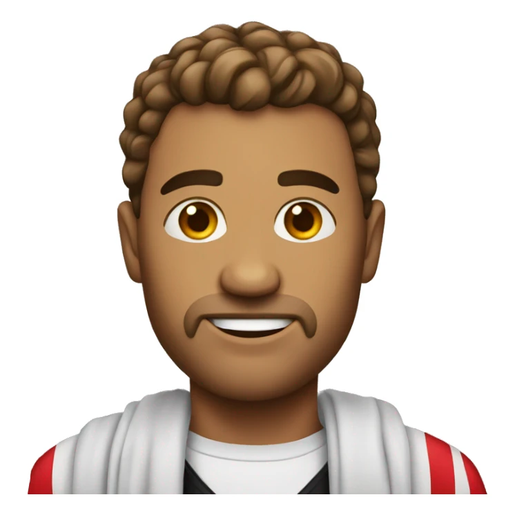 Man with Albanian shirt  sticker