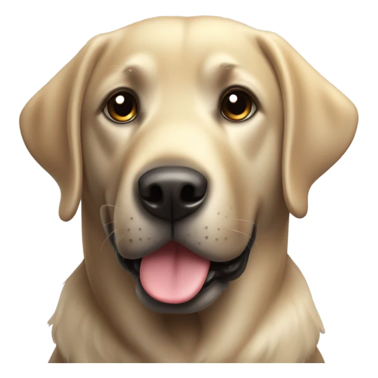 Black Labrador  sticker