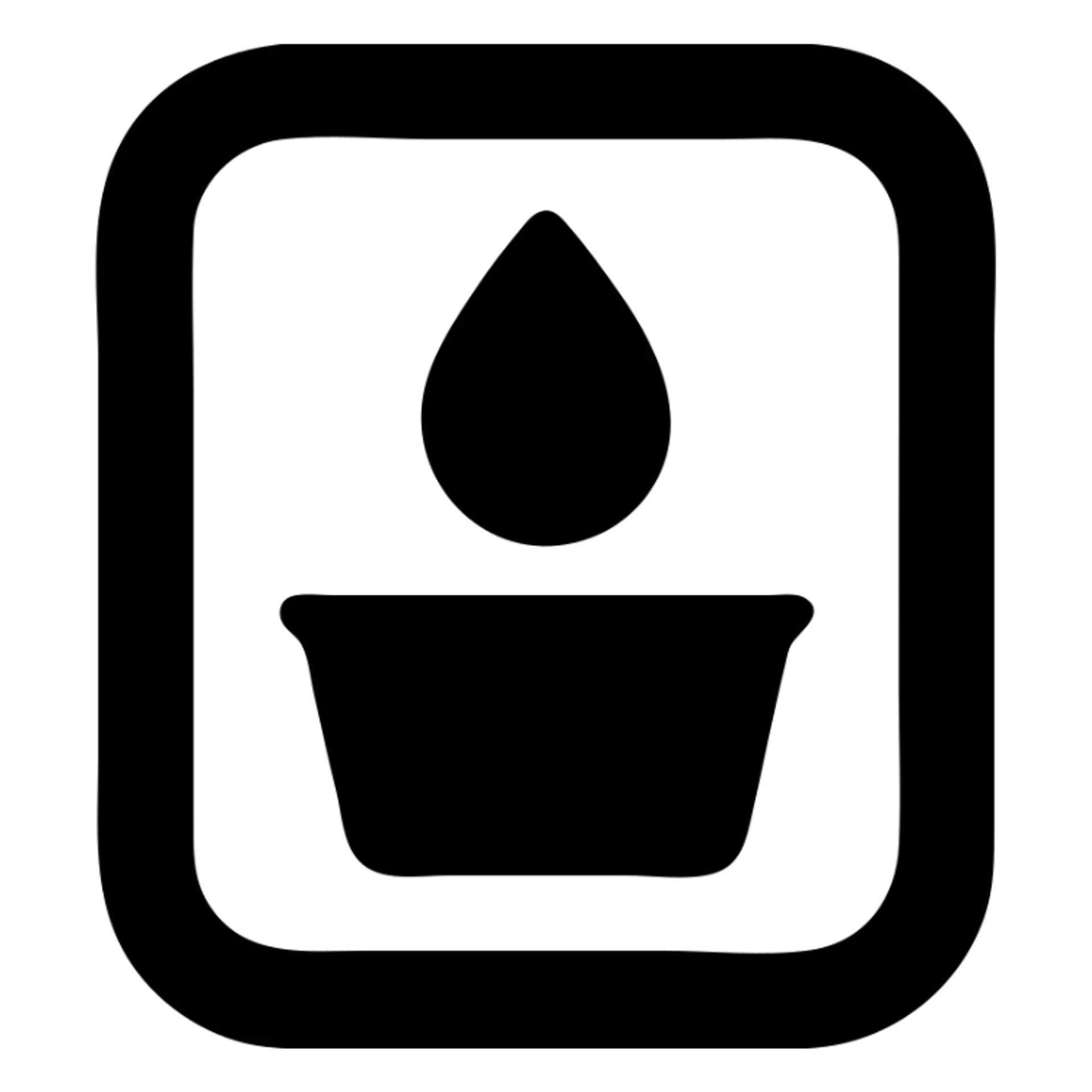 A sauce in a fast food packaging with a green background sticker