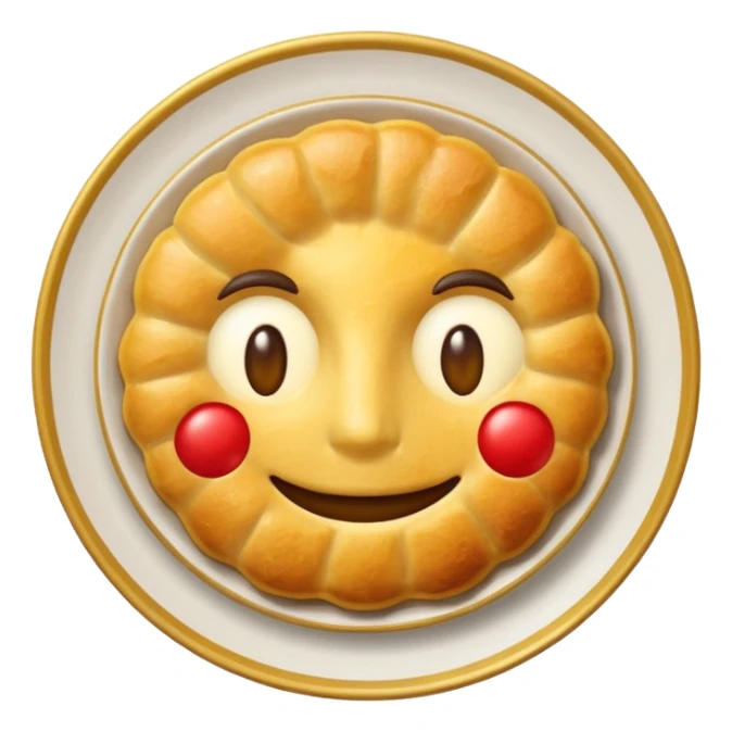 Portugal traditional food, concise emoji style sticker