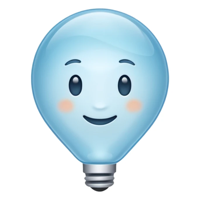 air emoji, light and breezy, simple and clear sticker