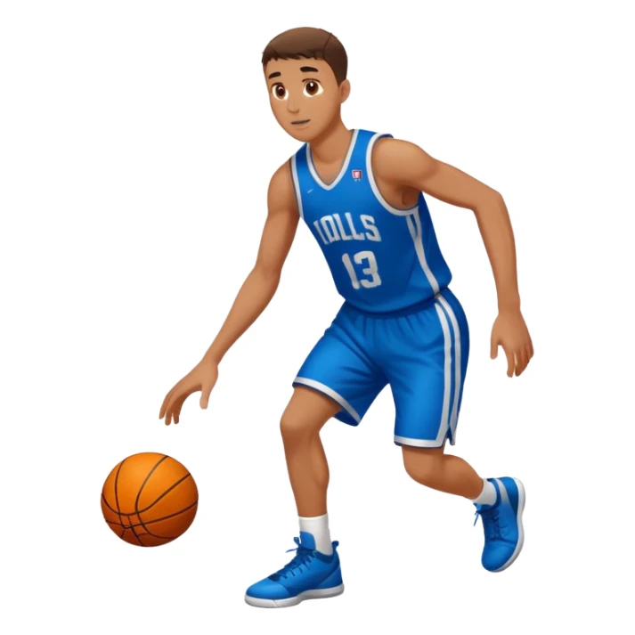 make a genmoji of a basketball player sticker