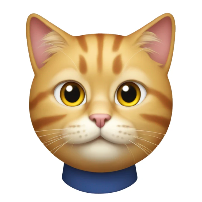 A cat that looks like trump sticker