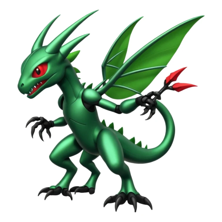 Scizor-Scyther-Grovyle-Darkrai-Fusion sticker