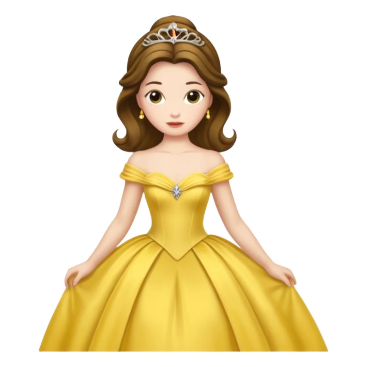 Belle from Beauty and the Beast sticker