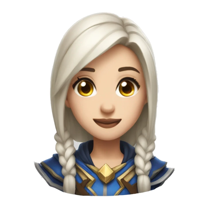 ashe league of legends sticker