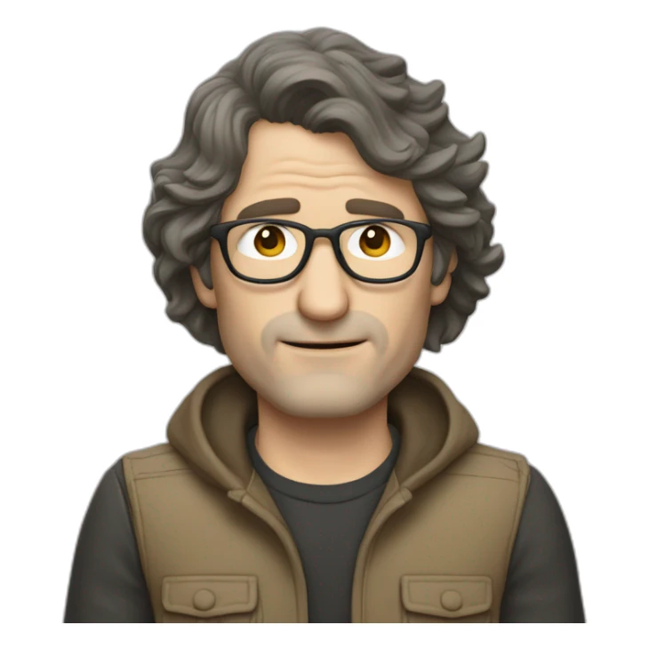 Bob Lennon qui panique et se frotte le front sticker