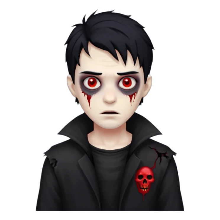 male ghoul (tokyo ghoul) sticker