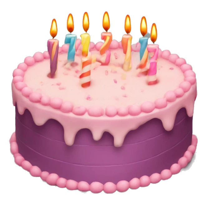  Birthday cake with sixteen candles  sticker