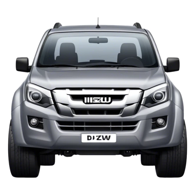 Isuzu D-MAX - Isuzu (Model Year: 2024) (Iconic colour: Grey) sticker