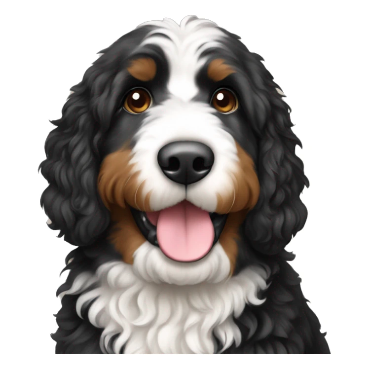 Bernedoodle  sticker
