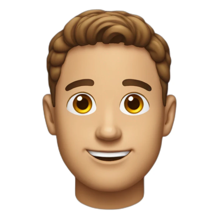 Evan spiegel as a poop emoji sticker