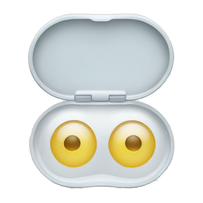 prescription contact lens case sticker