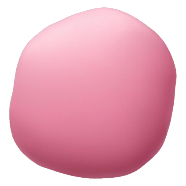 pink round rock sticker