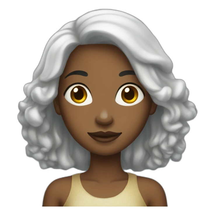 black-sirène-girl sticker