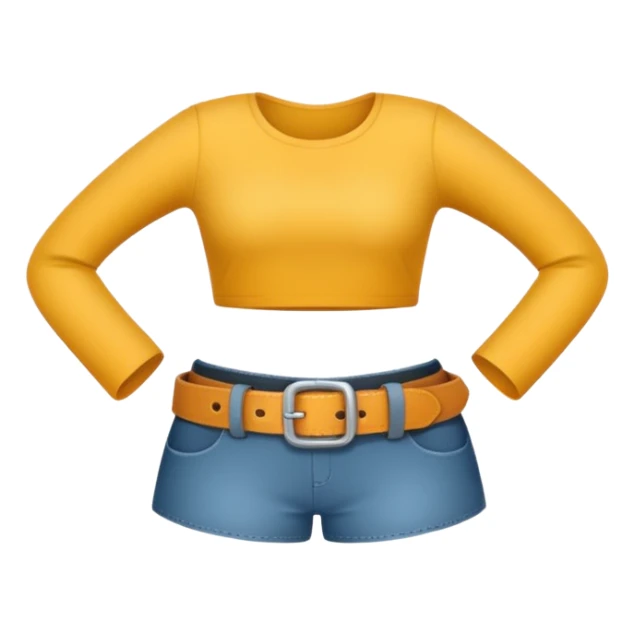 belt in girl hand sticker