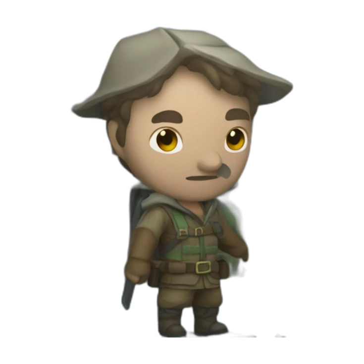 Risk of rain hunter sticker