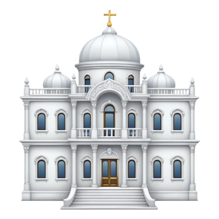 casa blanca que sea mas simple  sticker