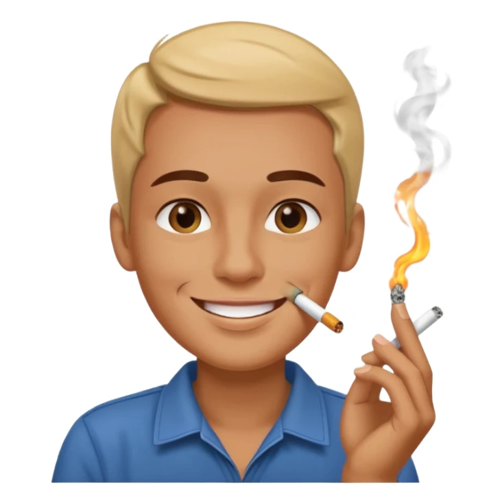 🙂🚬 combine this two emojis and make a emoji sticker