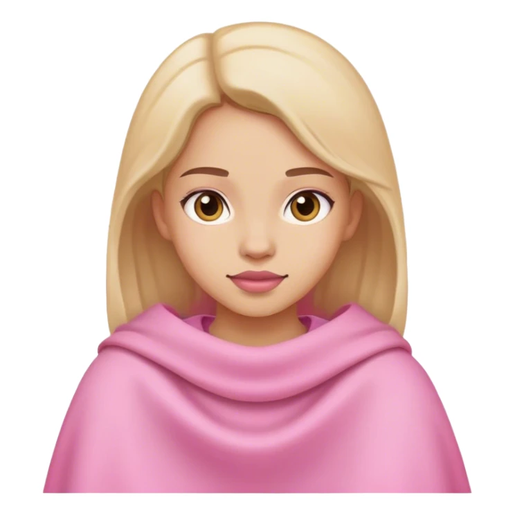 Girl with the pink cover sticker