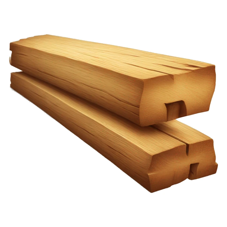 plank of wood  sticker